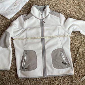 Women's Green Tea fleece jacket